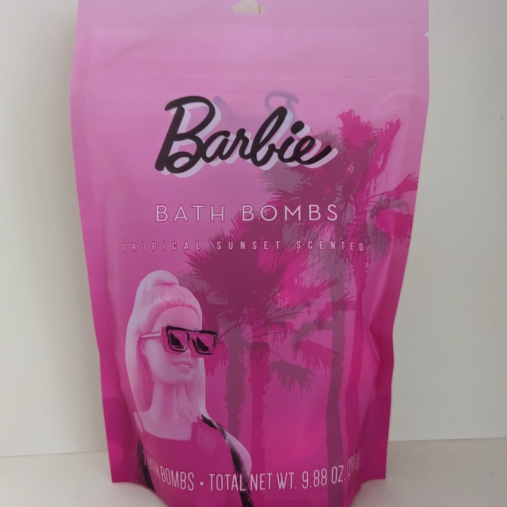 Barbie Bath Bombs Tropical Sunset Scented
